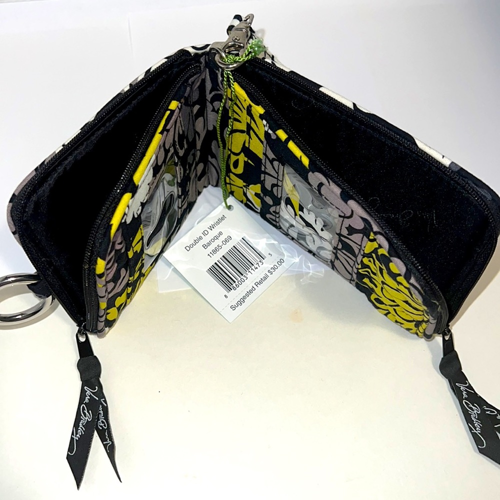 VERA BRADLEY DOUBLE ID WRISTLET - BAROQUE - Picture 4 of 6
